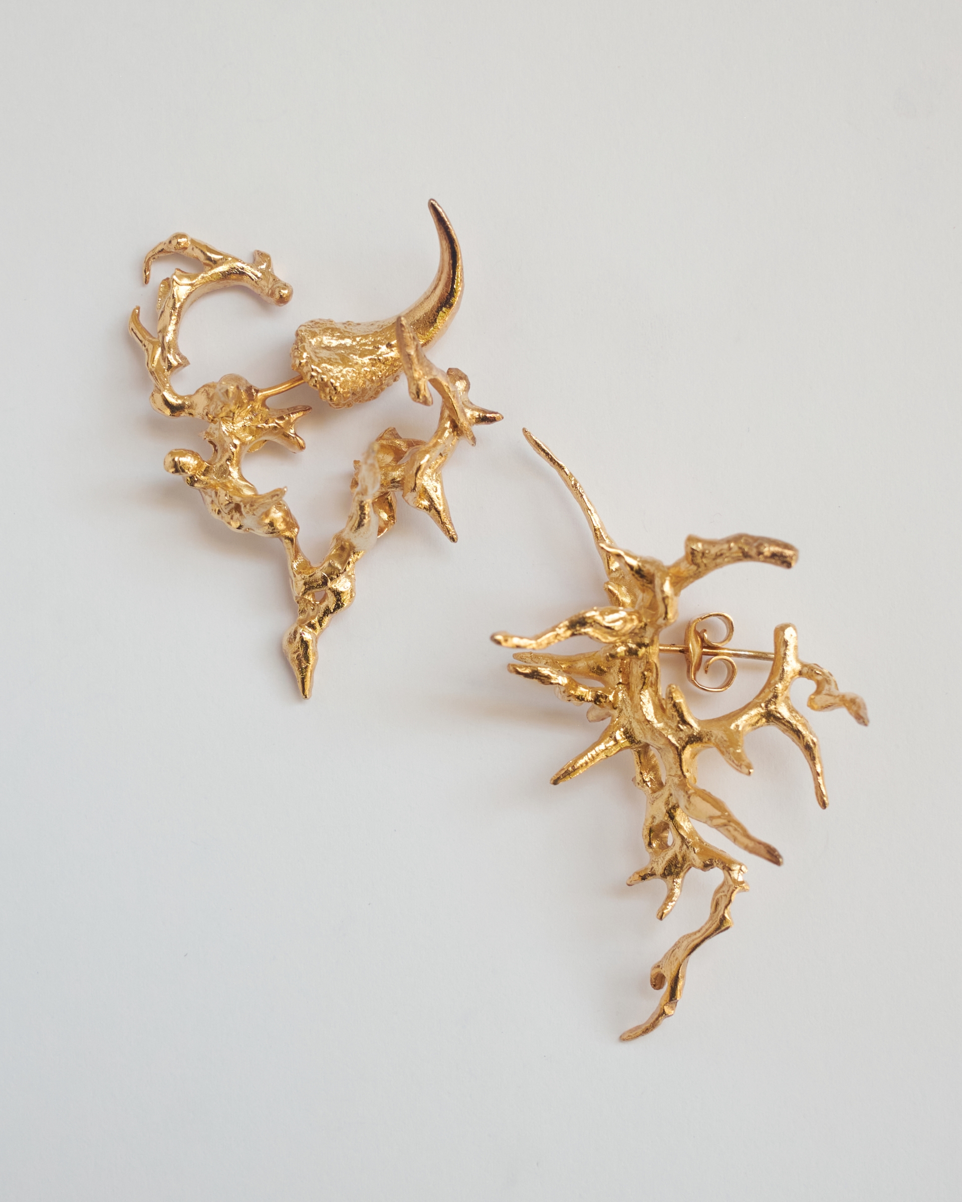 GOLD KIRAN EARRINGS