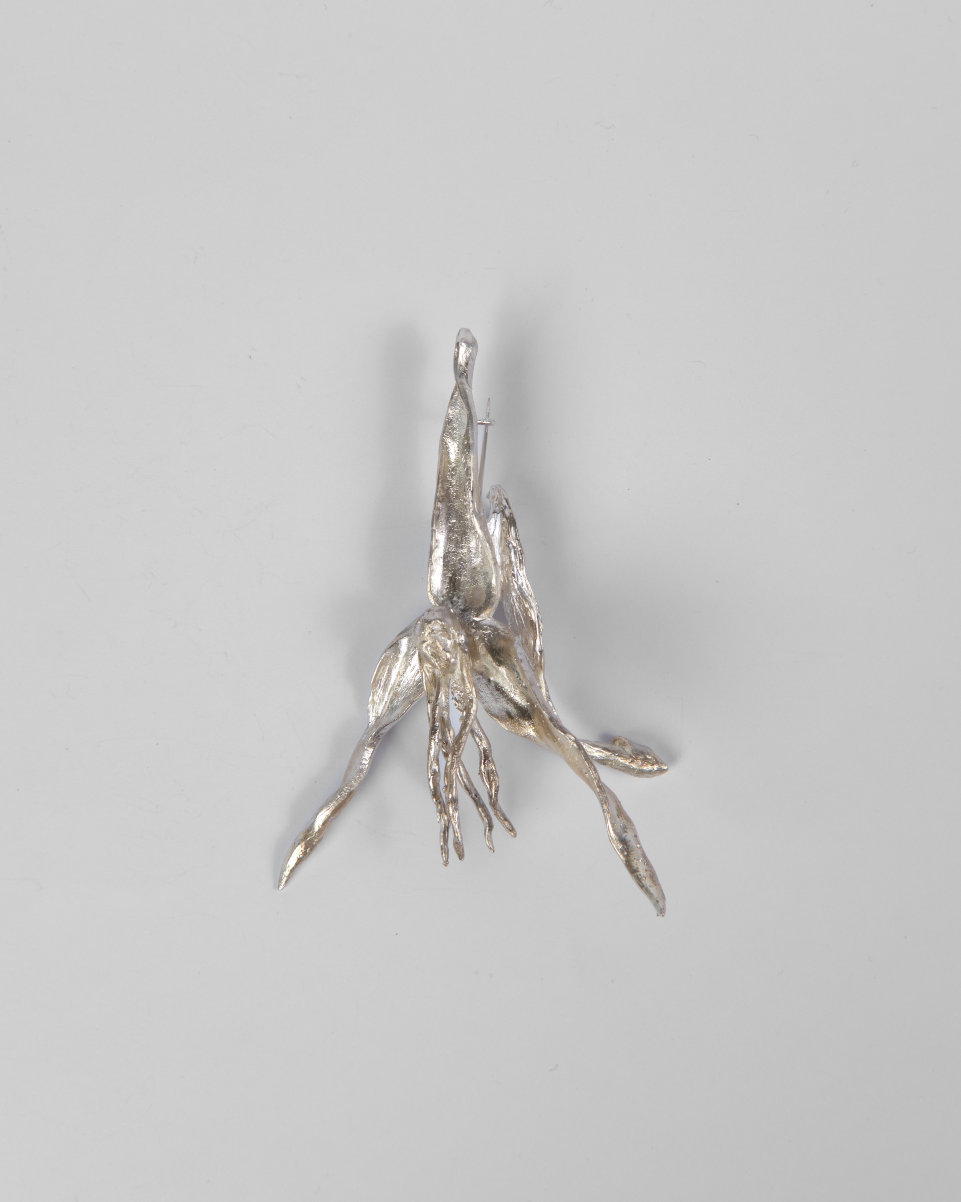 Silver Preta Brooch