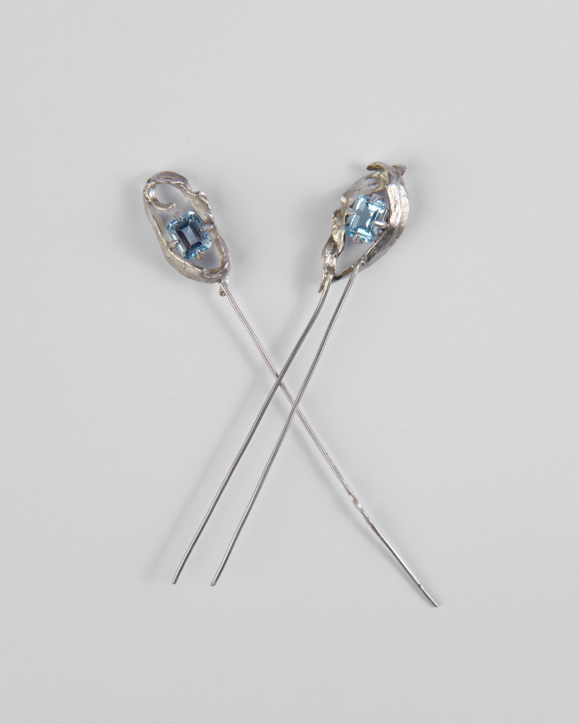 Silver Indivara Hairpiece