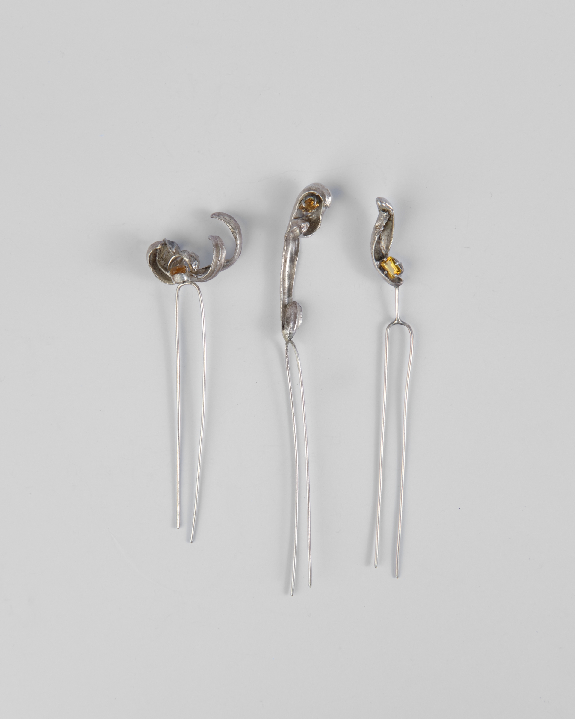 Silver Upadha Hairpin