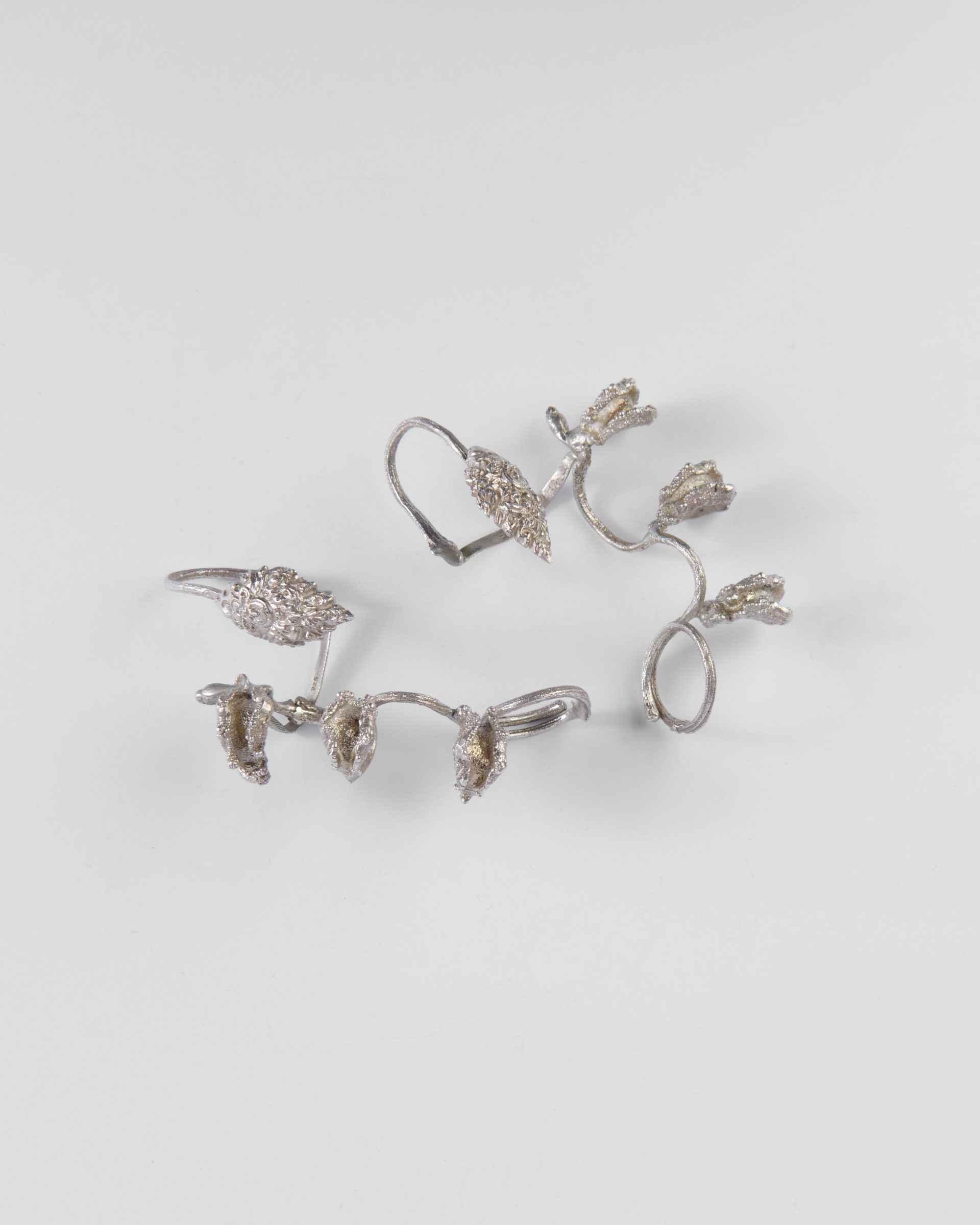 Silver Kandhaka Knuckle Ring