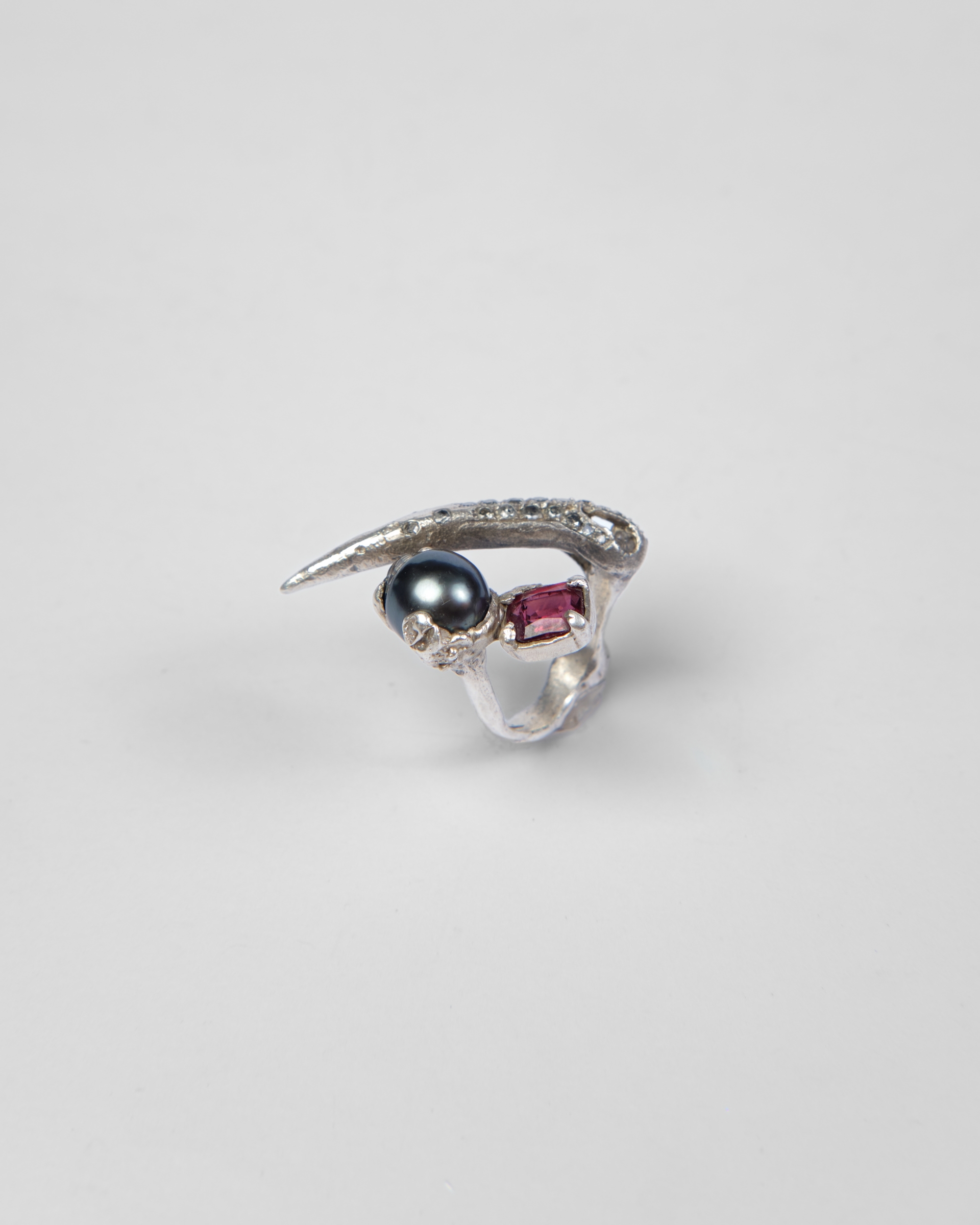 Silver Abhinila Ring
