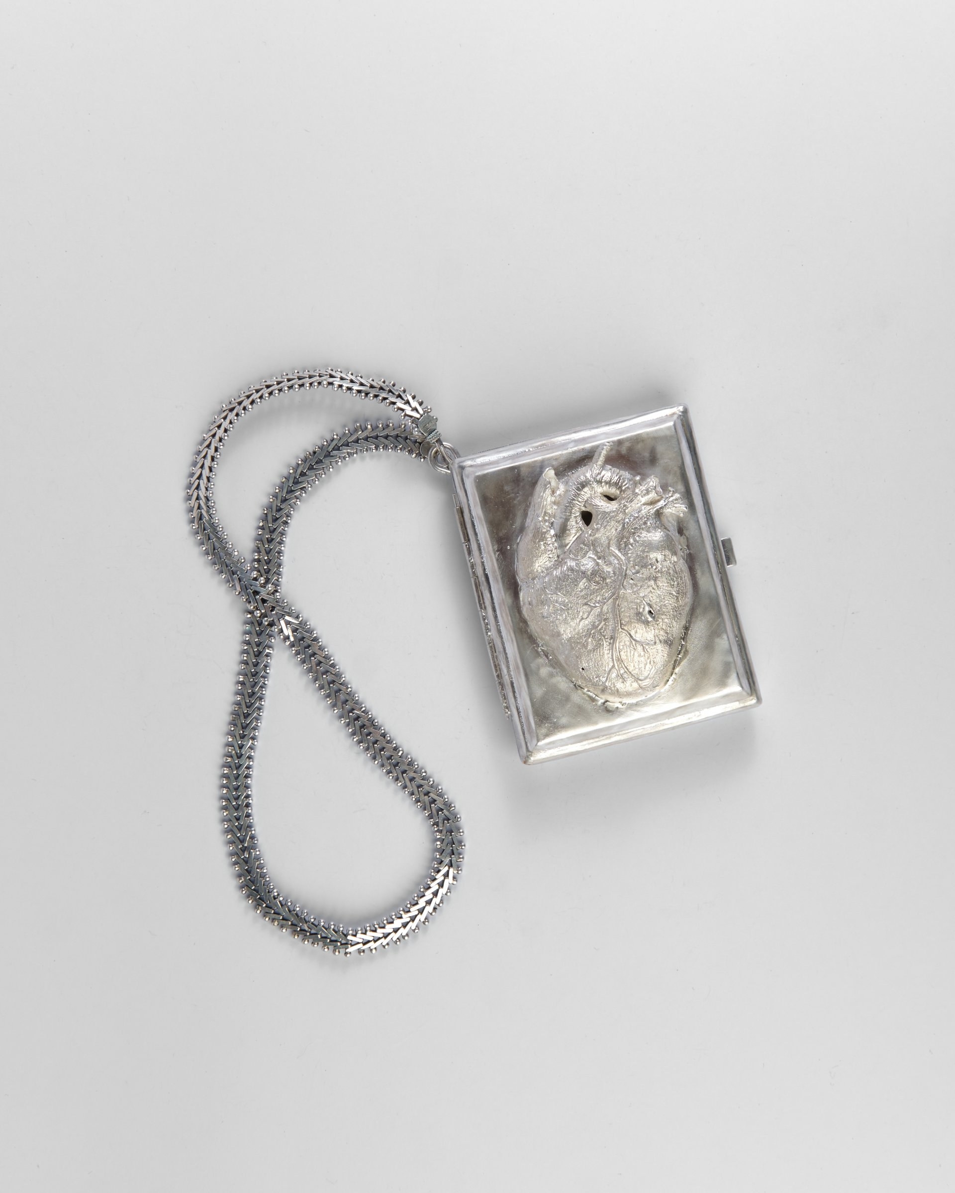 Silver Parigha Cigarette Case
