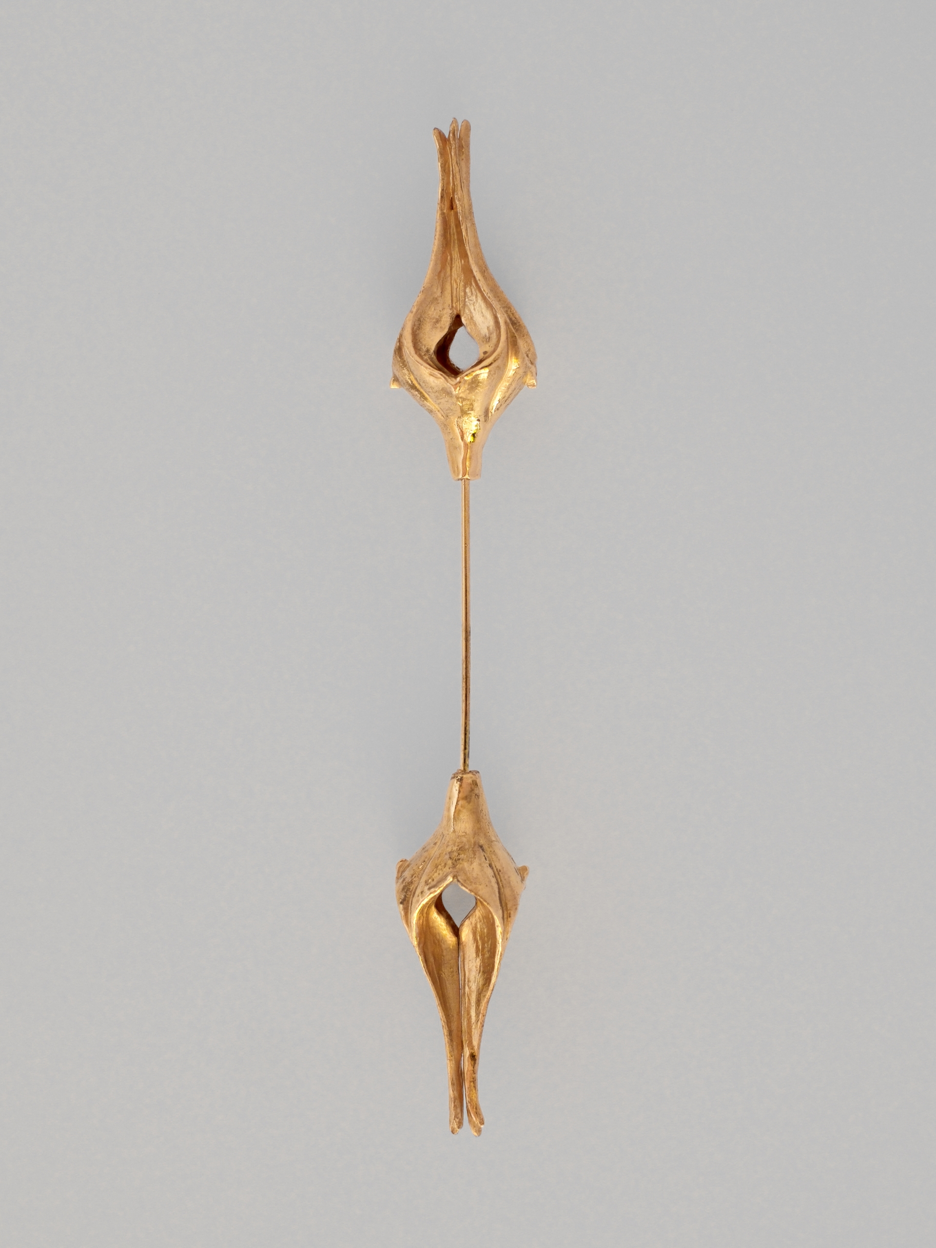 Gold Vajra Brooch
