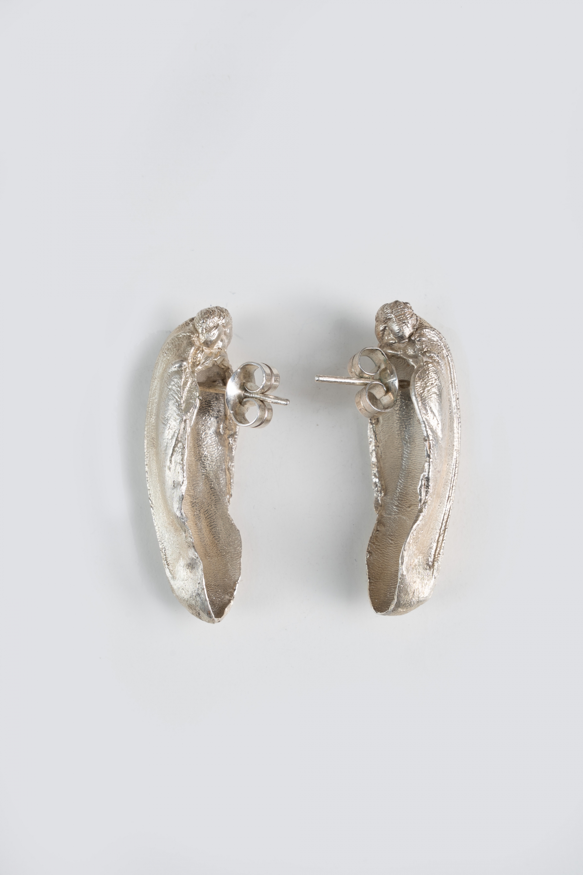 MAHIJA X AP SILVER EARRINGS
